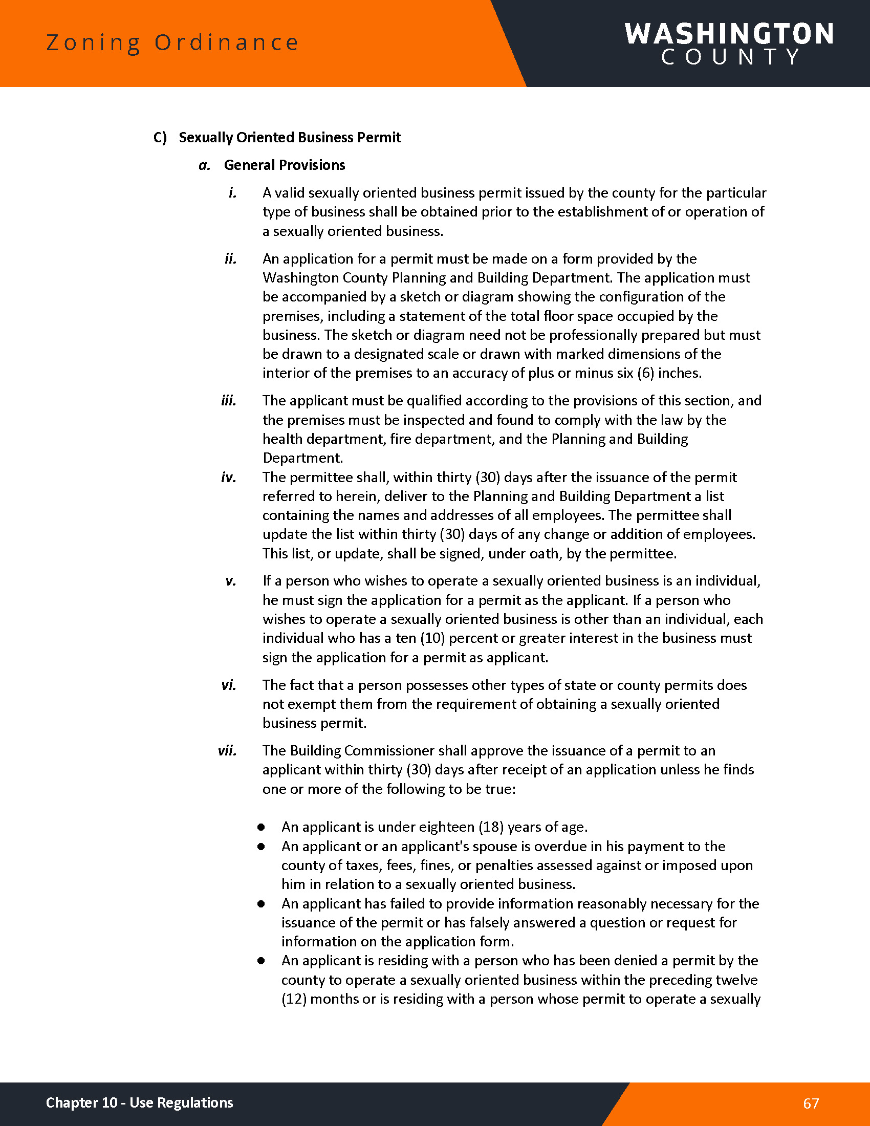 Washington County Zoning Ordinance1 12 25 Page 072